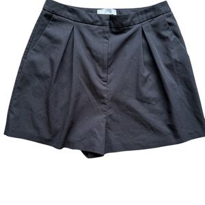 ASOS Black Pleated Shorts